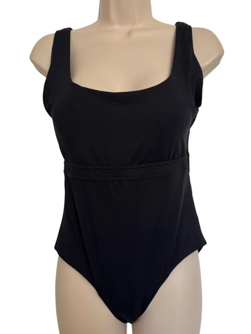 Melissa Odabash KOS Black Size 10 One Piece Swim NWOT $275